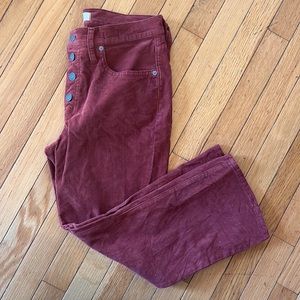 Madewell corduroy pants